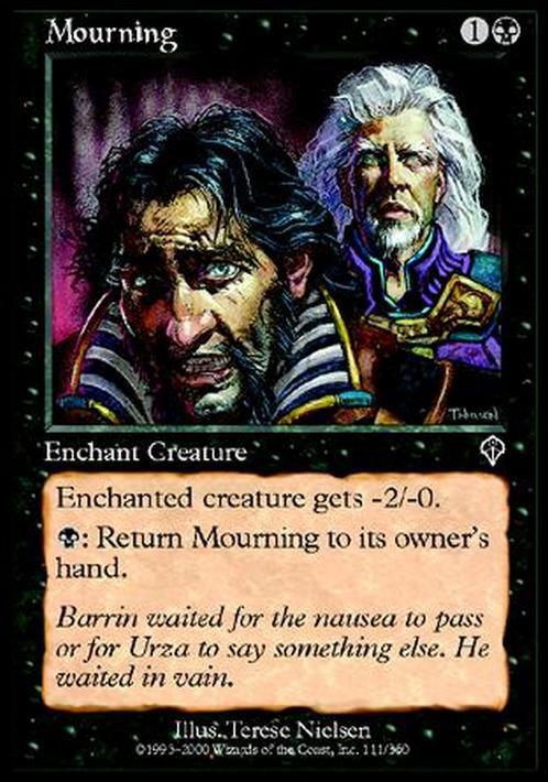 Mourning ~ Invasion [ EX ] [ Magic MTG ]