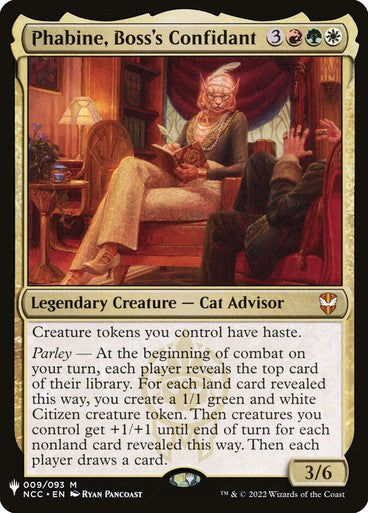 Phabine, Boss's Confidant ~ The List [ NM ] [ Magic MTG ]