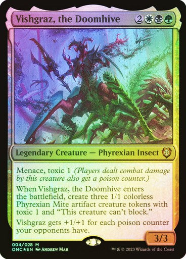 FOIL Vishgraz, the Doomhive ~ Commander: Phyrexia [ NM ] [ MTG ]