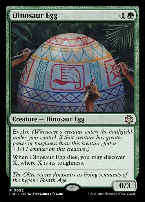 Dinosaur Egg ~ Commander: The Lost Caverns of Ixalan [ NM ] [ Magic MTG ]