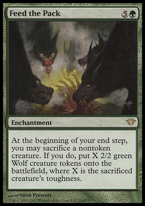 Feed the Pack ~ Dark Ascension [ EX ] [ Magic MTG ]
