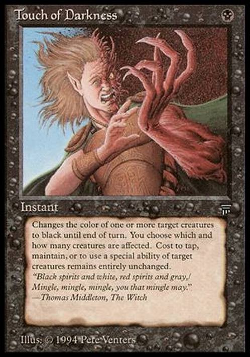 Touch of Darkness ~ Legends [ PLAYED ] [ Magic MTG ]