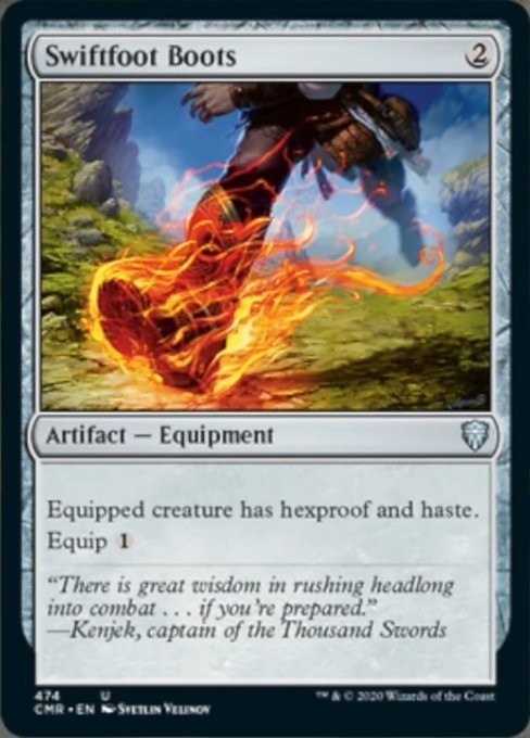 Swiftfoot Boots ~ Commander Legends 1 [ NM ] [ Magic MTG ]