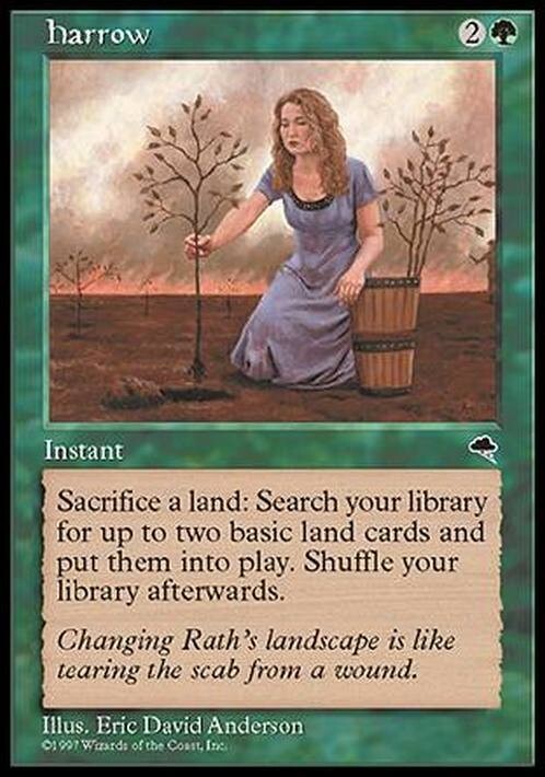 Harrow ~ Tempest [ EX ] [ Magic MTG ]