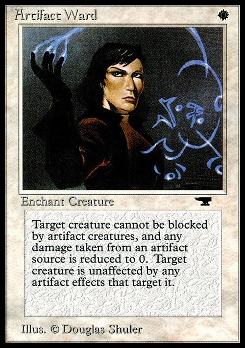 Artifact Ward ~ Antiquities [ EX ] [ Magic MTG ]
