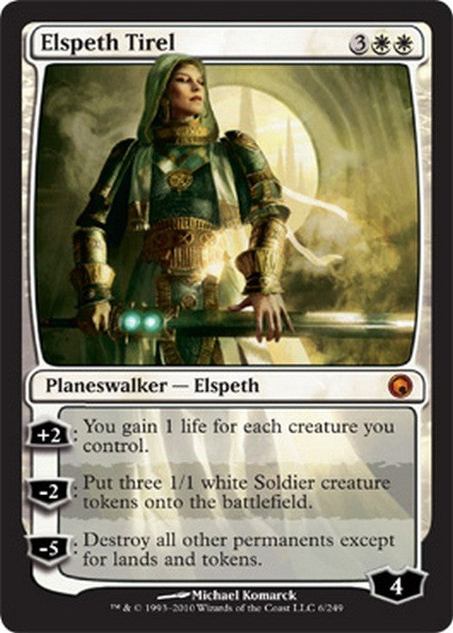 Elspeth Tirel ~ Scars of Mirrodin [ EX ] [ Magic MTG ]