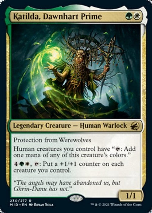 Katilda, Dawnhart Prime ~ Midnight Hunt [ NM ] [ Magic MTG ]
