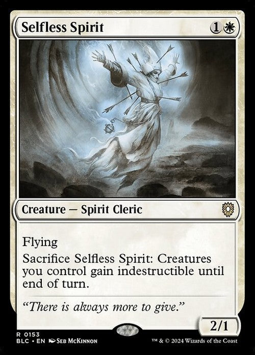 Selfless Spirit ~ Commander: Bloomburrow [ NM ] [ Magic MTG ]