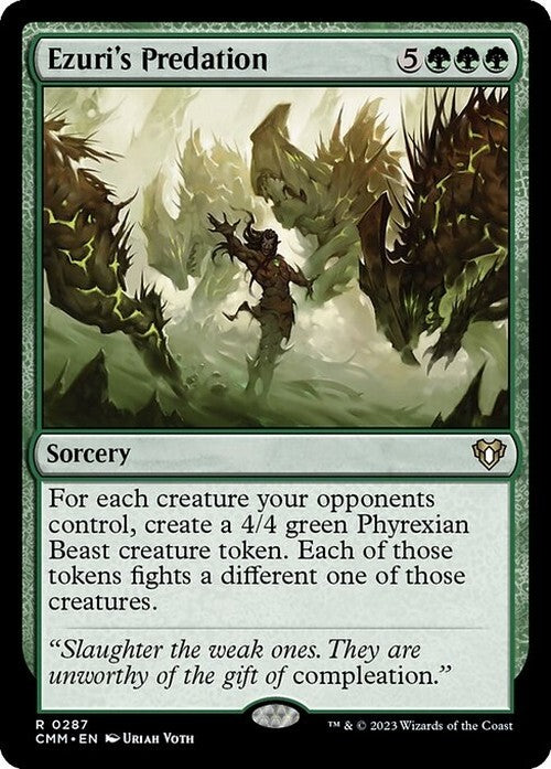 Ezuri's Predation ~ Commander Masters [ NM ] [ Magic MTG ]