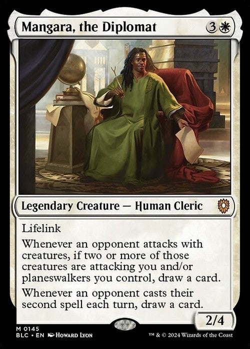 Mangara, the Diplomat ~ Commander: Bloomburrow [ NM ] [ Magic MTG ]