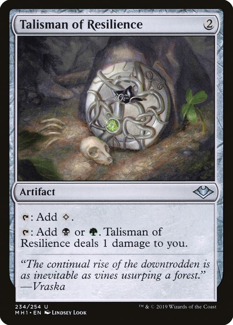 Talisman of Resilience ~ Modern Horizons 1 [ EX ] [ Magic MTG ]