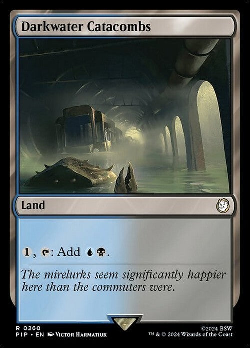 Darkwater Catacombs ~ Commander: Fallout [ NM ] [ Magic MTG ]