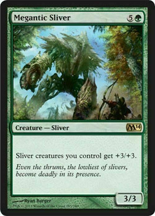 Megantic Sliver ~ Magic 2014 [ EX ] [ Magic MTG ]