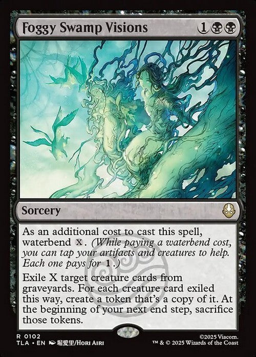 Foggy Swamp Visions ~ Avatar: The Last Airbender [ NM ] [ Magic MTG ]