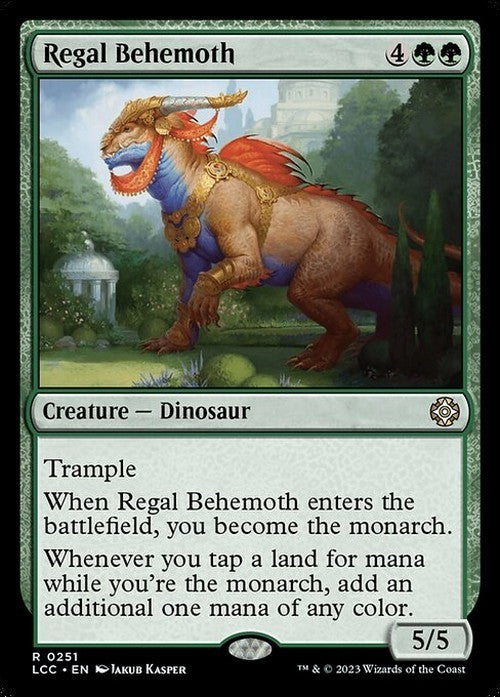 Regal Behemoth ~ Commander: The Lost Caverns of Ixalan [ NM ] [ Magic MTG ]