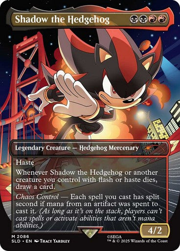 Shadow the Hedgehog ~ Secret Lair: Sonic the Hedgehog [ NM ] [ Magic MTG ]