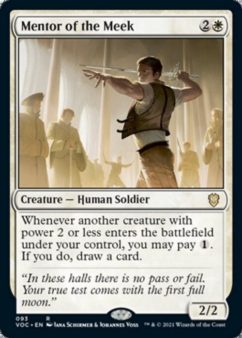 Mentor of the Meek ~ Commander: Crimson Vow [ NM ] [ Magic MTG ]