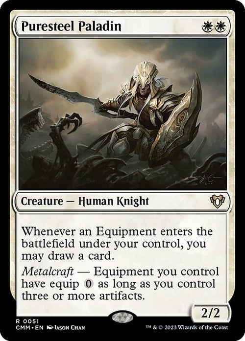 Puresteel Paladin ~ Commander Masters [ NM ] [ Magic MTG ]