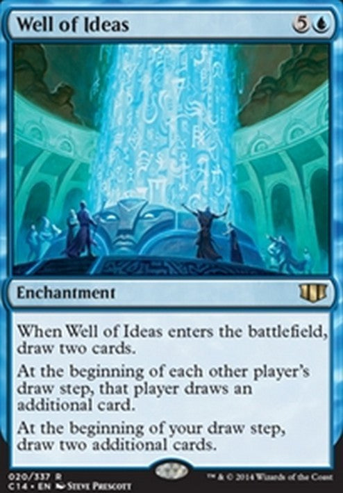 Well of Ideas ~ Commander 2014 [ EX ] [ Magic MTG ]
