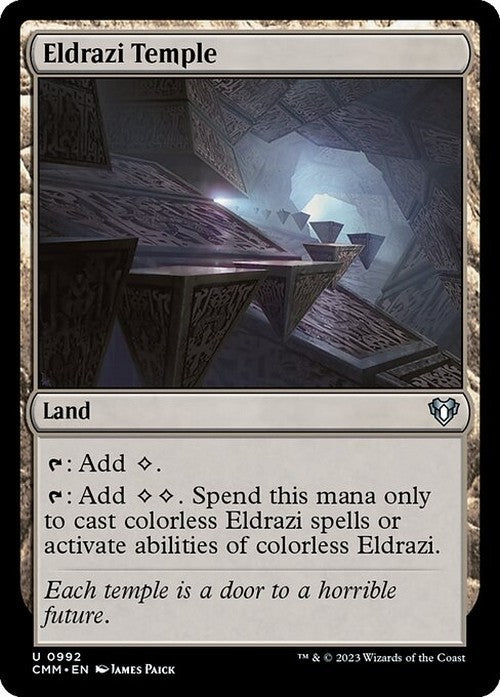 Eldrazi Temple ~ Commander Masters [ NM ] [ Magic MTG ]
