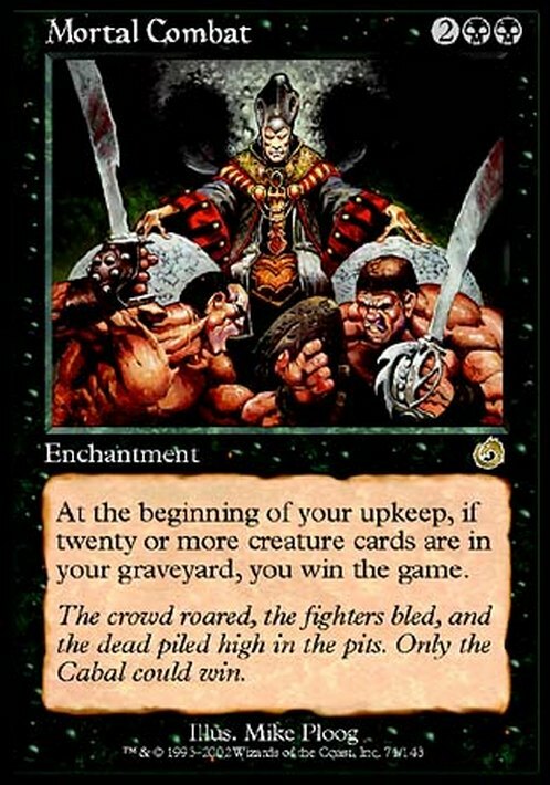 Mortal Combat ~ Torment [ EX ] [ Magic MTG ]