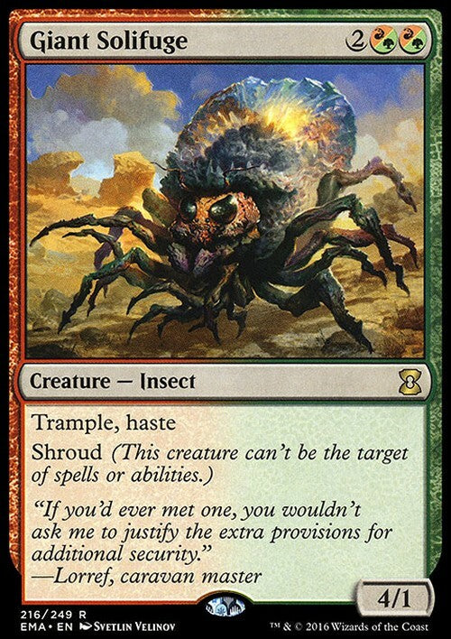 Giant Solifuge ~ Eternal Masters [ EX ] [ Magic MTG ]