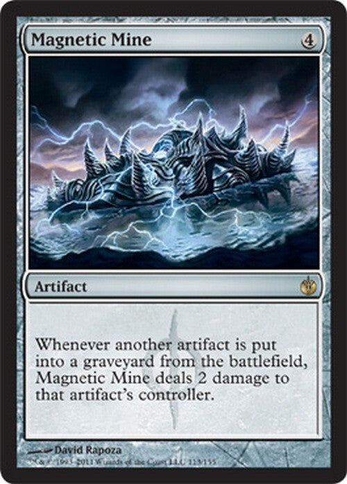 Magnetic Mine ~ Mirrodin Besieged [ EX ] [ Magic MTG ]