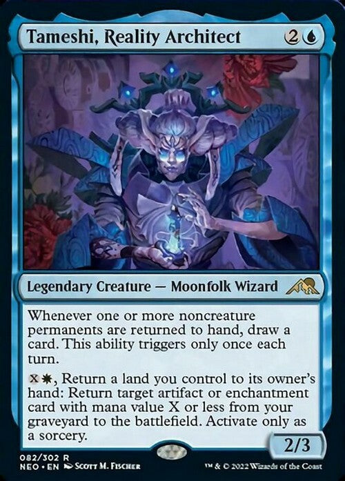 Tameshi, Reality Architect ~ Kamigawa: Neon Dynasty [ NM ] [ Magic MTG ]