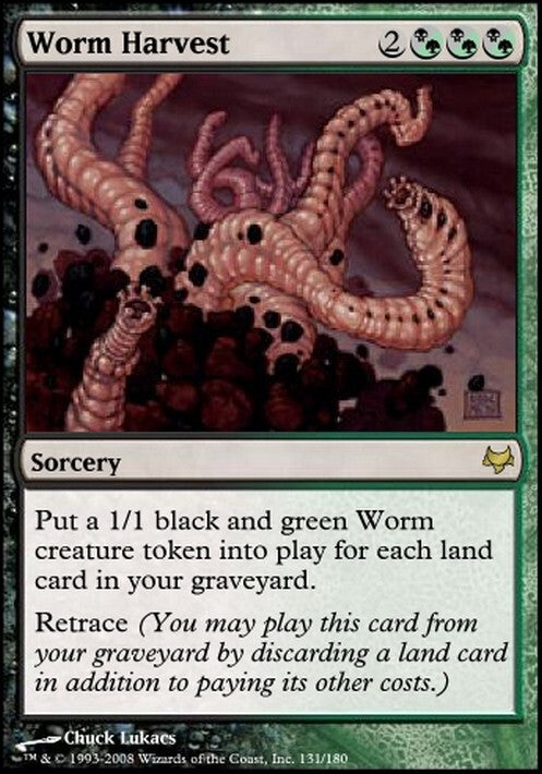 Worm Harvest ~ Eventide [ EX ] [ Magic MTG ]