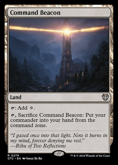 Command Beacon ~ Commander: Outlaws of Thunder Junction [ NM ] [ Magic MTG ]