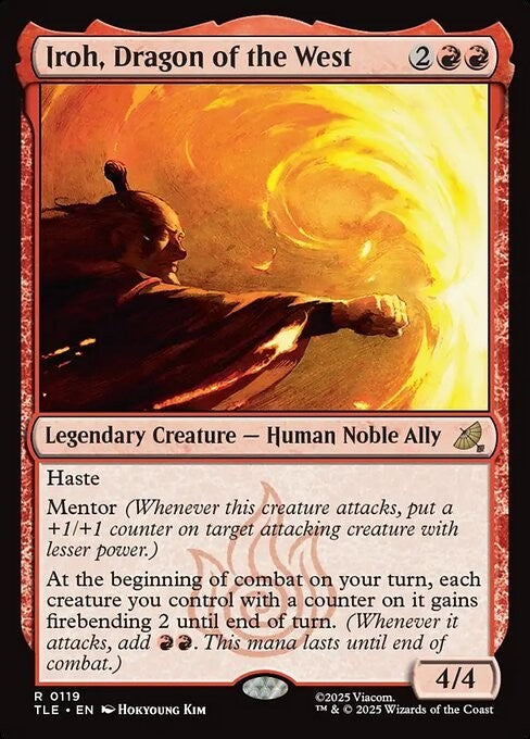 Iroh, Dragon of the West ~ Avatar: The Last Airbender [ NM ] [ Magic MTG ]