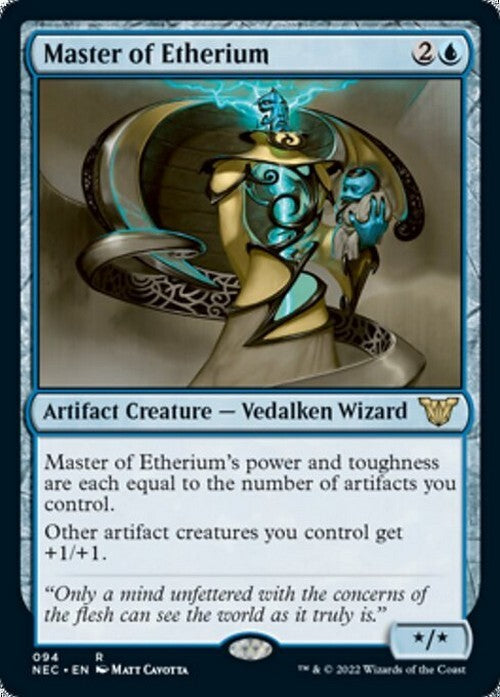 Master of Etherium ~ Commander: Kamigawa: Neon Dynasty [ NM ] [ Magic MTG ]