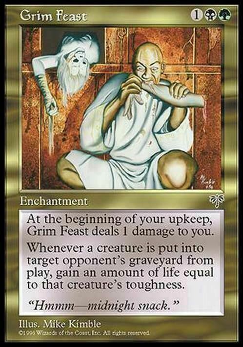 Grim Feast ~ Mirage [ EX ] [ Magic MTG ]