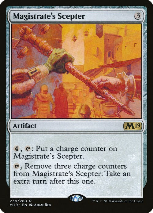 Magistrate's Scepter ~ Core 2019 [ EX ] [ Magic MTG ]