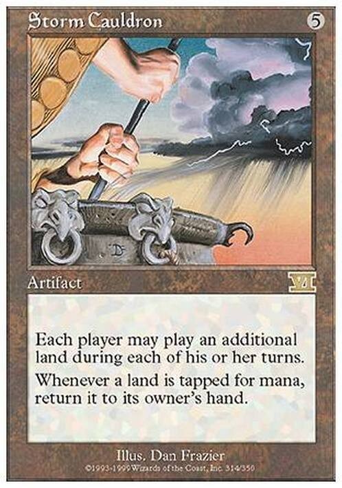 Storm Cauldron ~ Sixth Edition [ EX ] [ Magic MTG ]