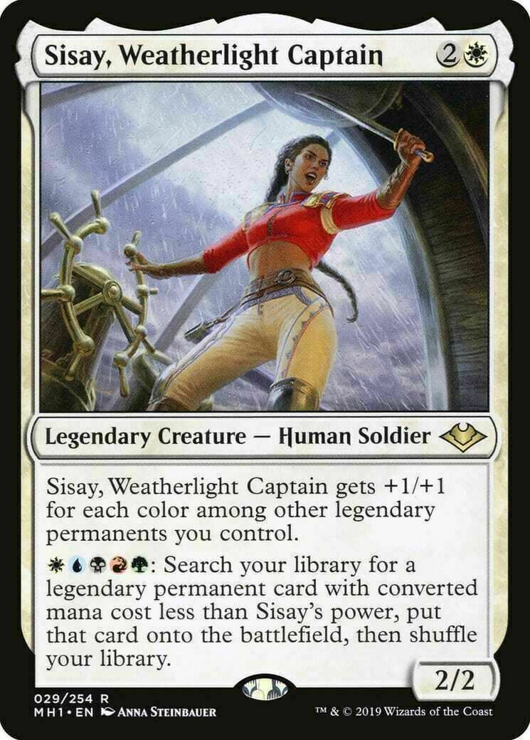 Sisay, Weatherlight Captain ~ Modern Horizons 1 [ EX ] [ Magic MTG ]