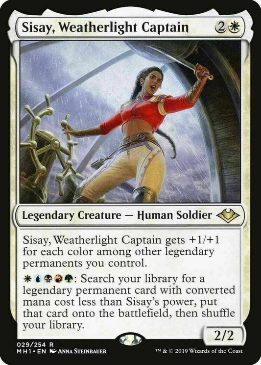 Sisay, Weatherlight Captain ~ Modern Horizons 1 [ EX ] [ Magic MTG ]