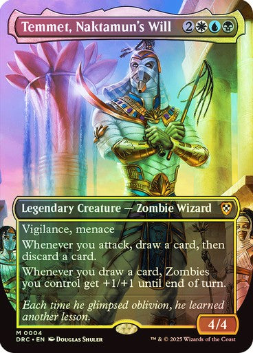 FOIL Temmet, Naktamun's Will ~ Commander: Aetherdrift [ NM ] [ Magic MTG ]