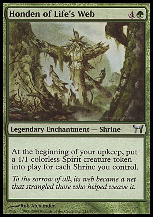Honden of Life's Web ~ Champions of Kamigawa [ EX ] [ Magic MTG ]