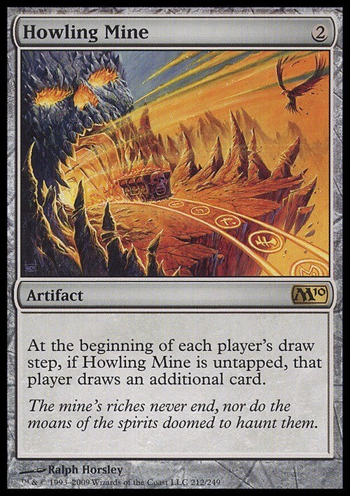 Howling Mine ~ Magic 2010 [ EX ] [ Magic MTG ]