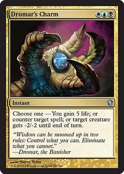 Dromar's Charm ~ Commander 2013 [ EX ] [ Magic MTG ]