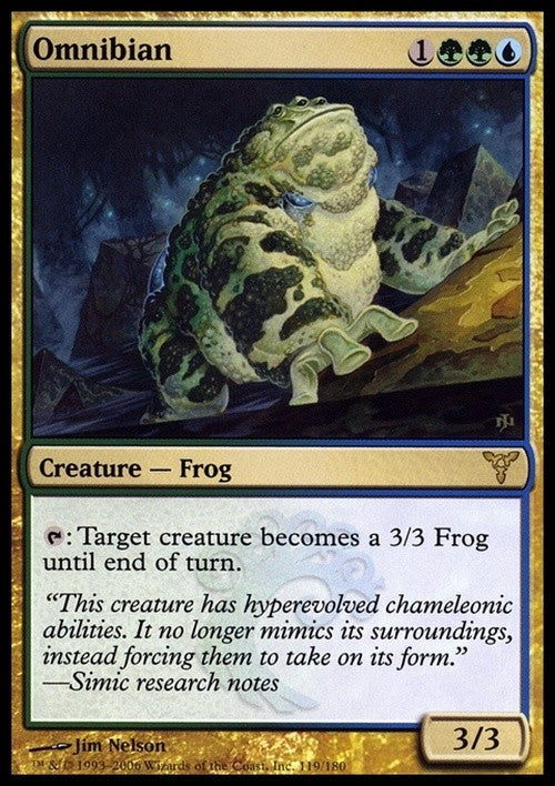Omnibian ~ Dissension [ EX ] [ Magic MTG ]