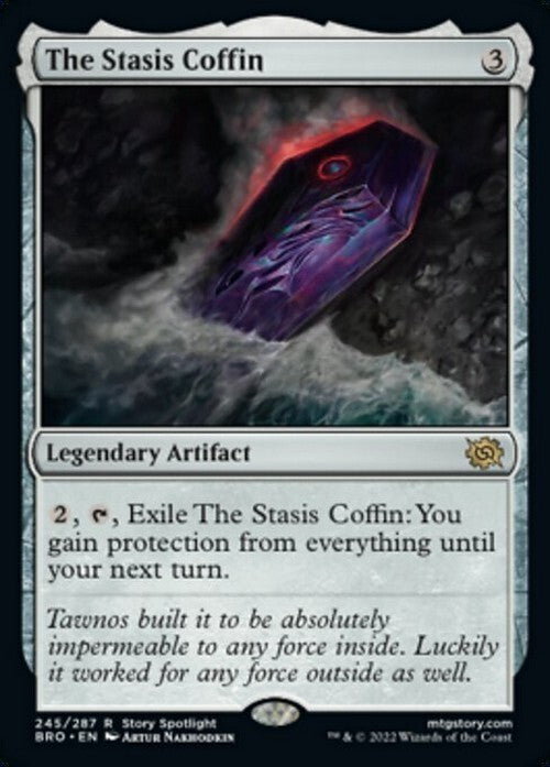 The Stasis Coffin ~ The Brothers' War [ NM ] [ Magic MTG ]