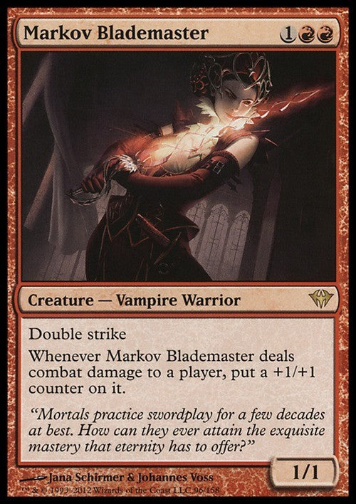 Markov Blademaster ~ Dark Ascension [ EX ] [ Magic MTG ]