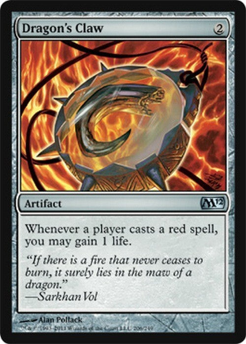 Dragon's Claw ~ Magic 2012 [ EX ] [ Magic MTG ]
