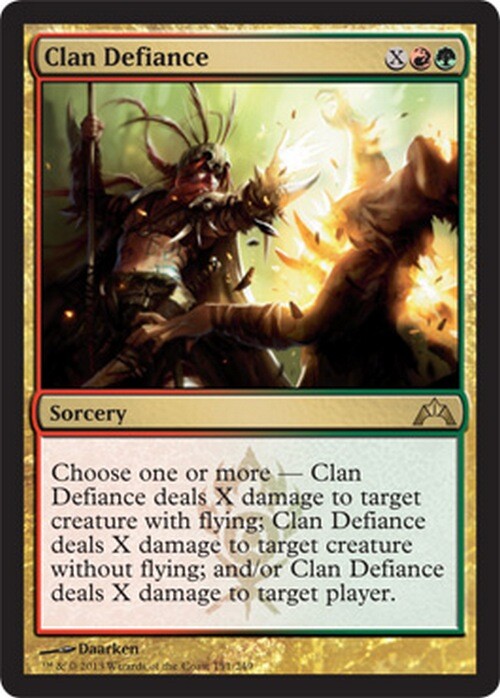 Clan Defiance ~ Gatecrash [ EX ] [ Magic MTG ]