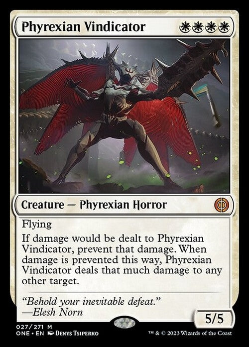 Phyrexian Vindicator  ~ Phyrexia: All Will Be One [ NM ] [ Magic MTG ]