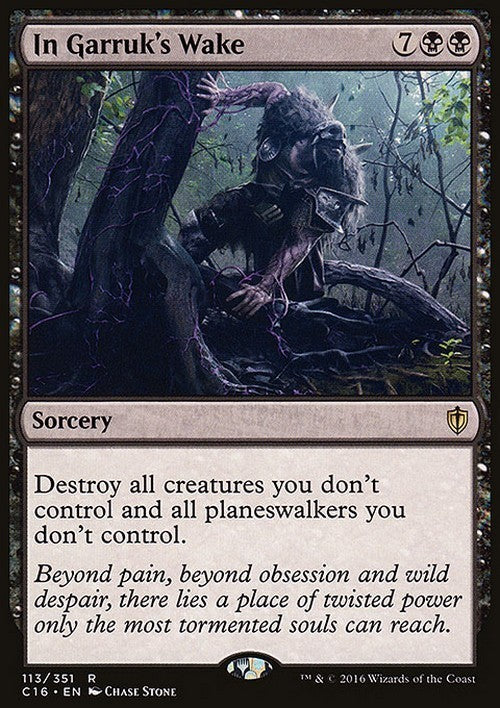 In Garruk's Wake ~ Commander 2016 [ EX ] [ Magic MTG ]