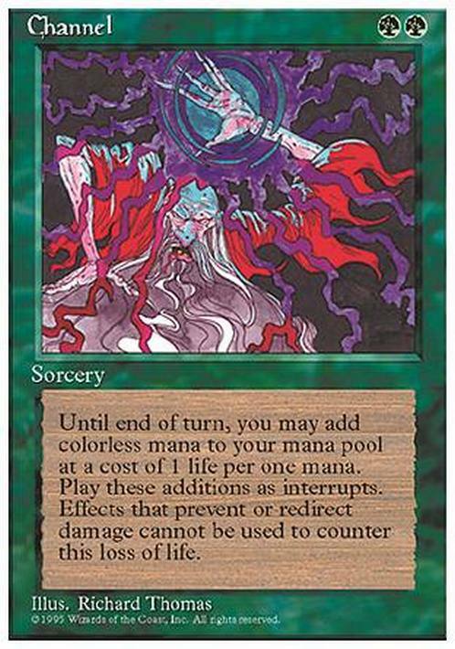 Channel ~ Fourth Edition [ EX ] [ Magic MTG ]