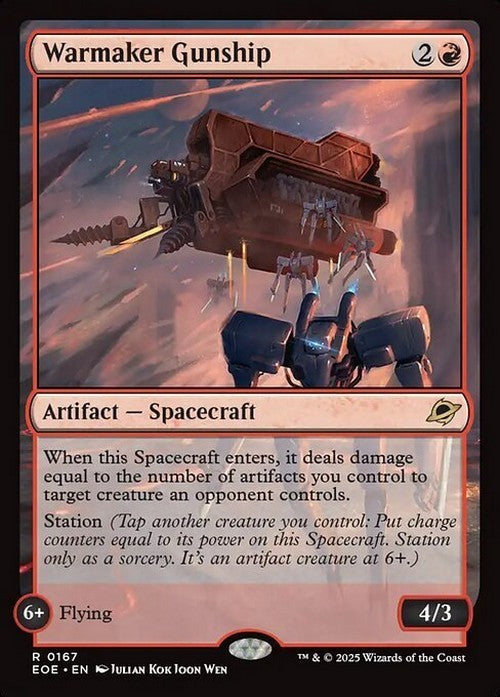 Warmaker Gunship ~ Edge of Eternities [ NM ] [ Magic MTG ]